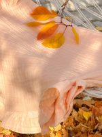 Melon: Pamuk Masalı Fırfırlı Dört Kat Müslin Battaniye - Görsel 4