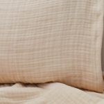 Crema: Süt Köpüğü Dört Kat Müslin Yastık Kılıfı - Görsel 3