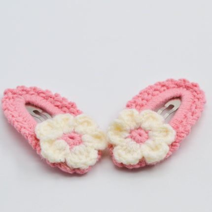 Cotton Bloom Pembe Çiçek Toka